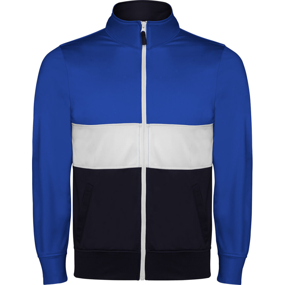 Chándal de Poliéster Tricolor con Chaqueta y Pantalón para Niño