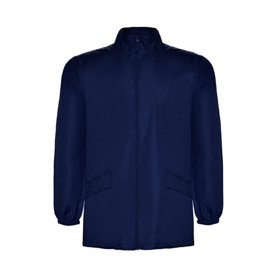 Chubasquero impermeable con capucha personalizada