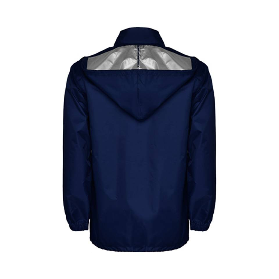 Chubasquero impermeable con capucha personalizada