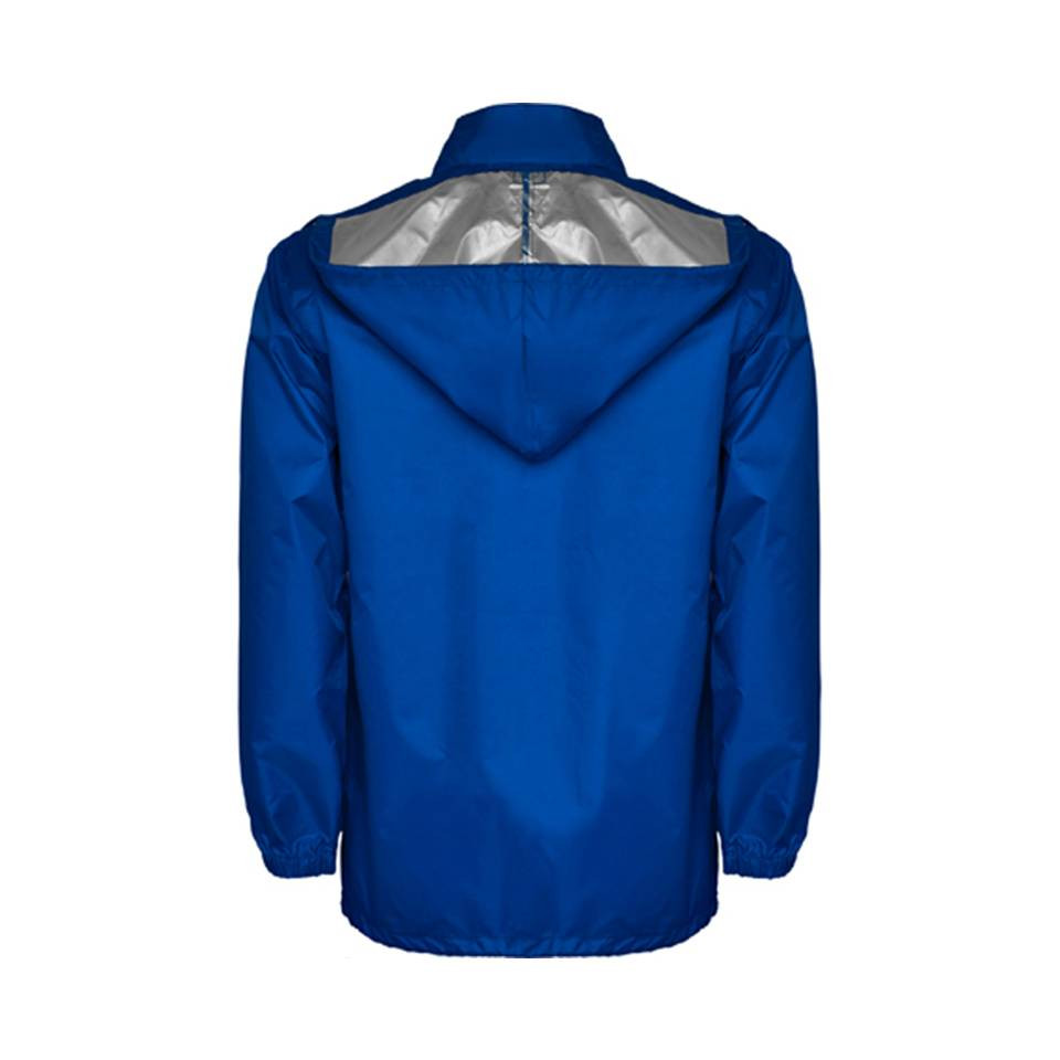 Chubasquero impermeable con capucha personalizada