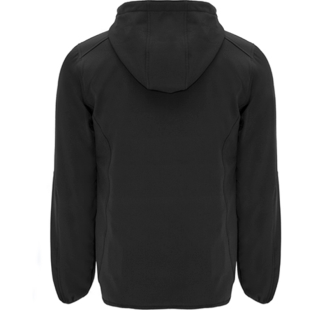 Chaqueta con Cremallera y Capucha de Poliéster para Hombre