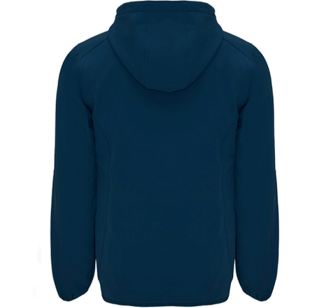 Chaqueta con Cremallera y Capucha de Poliéster para Hombre