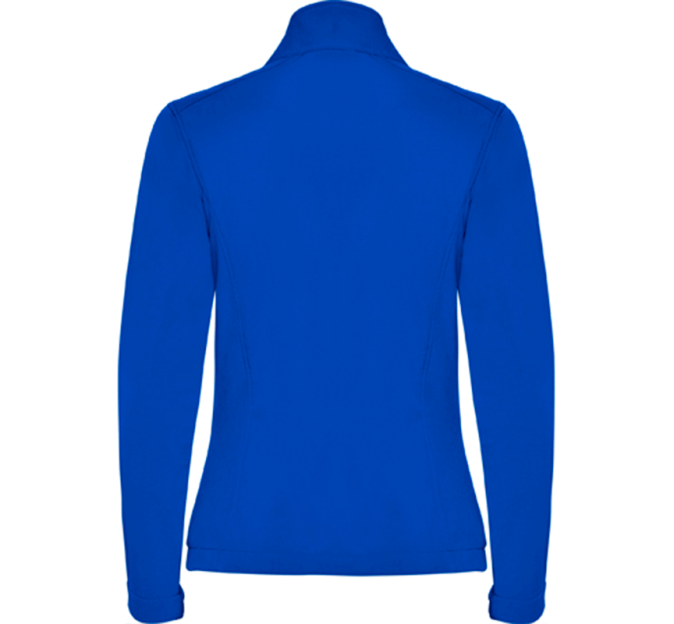 Softshell mujer 2 capas cremalleras al tono personalizado