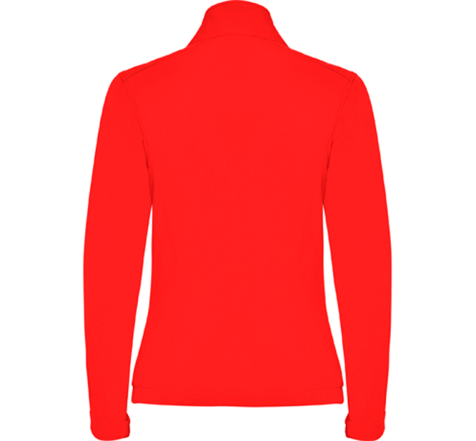 Softshell mujer 2 capas cremalleras al tono personalizado