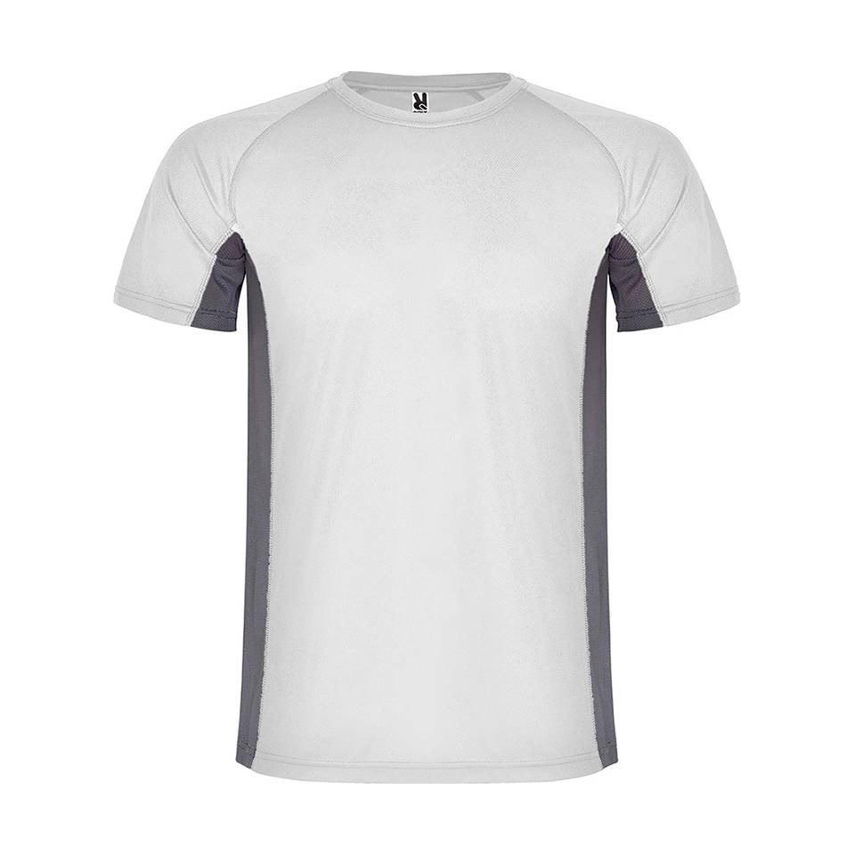 Camiseta técnica bicolor Shanghai personalizada