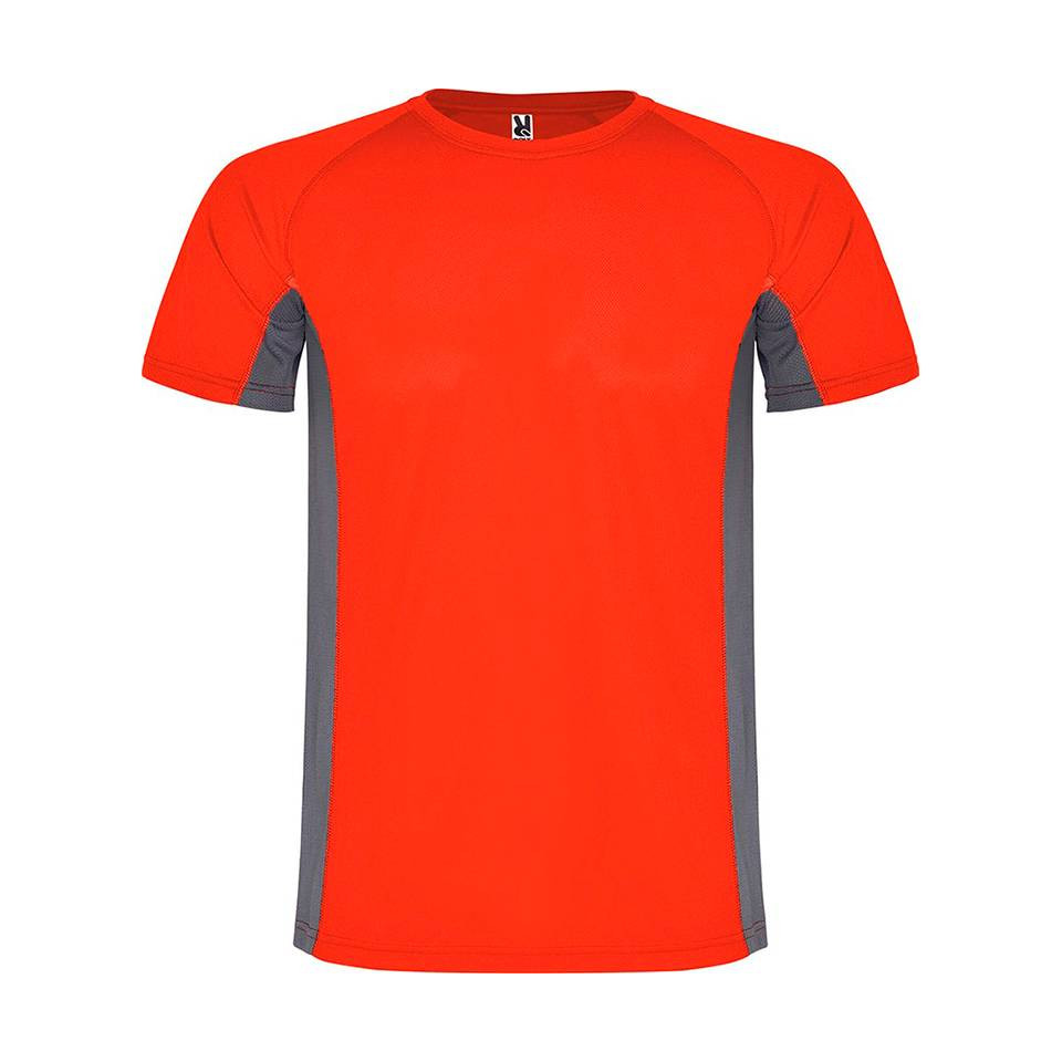 Camiseta técnica bicolor Shanghai personalizada