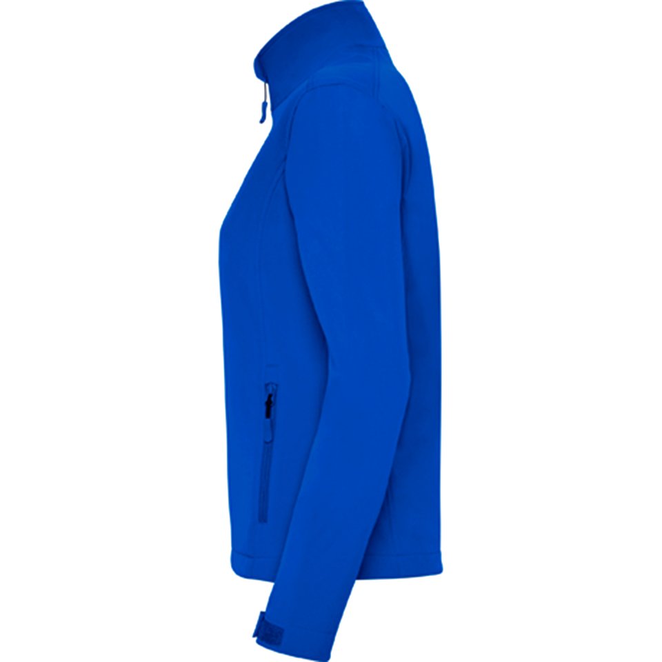 Softshell mujer 2 capas cremalleras al tono personalizado