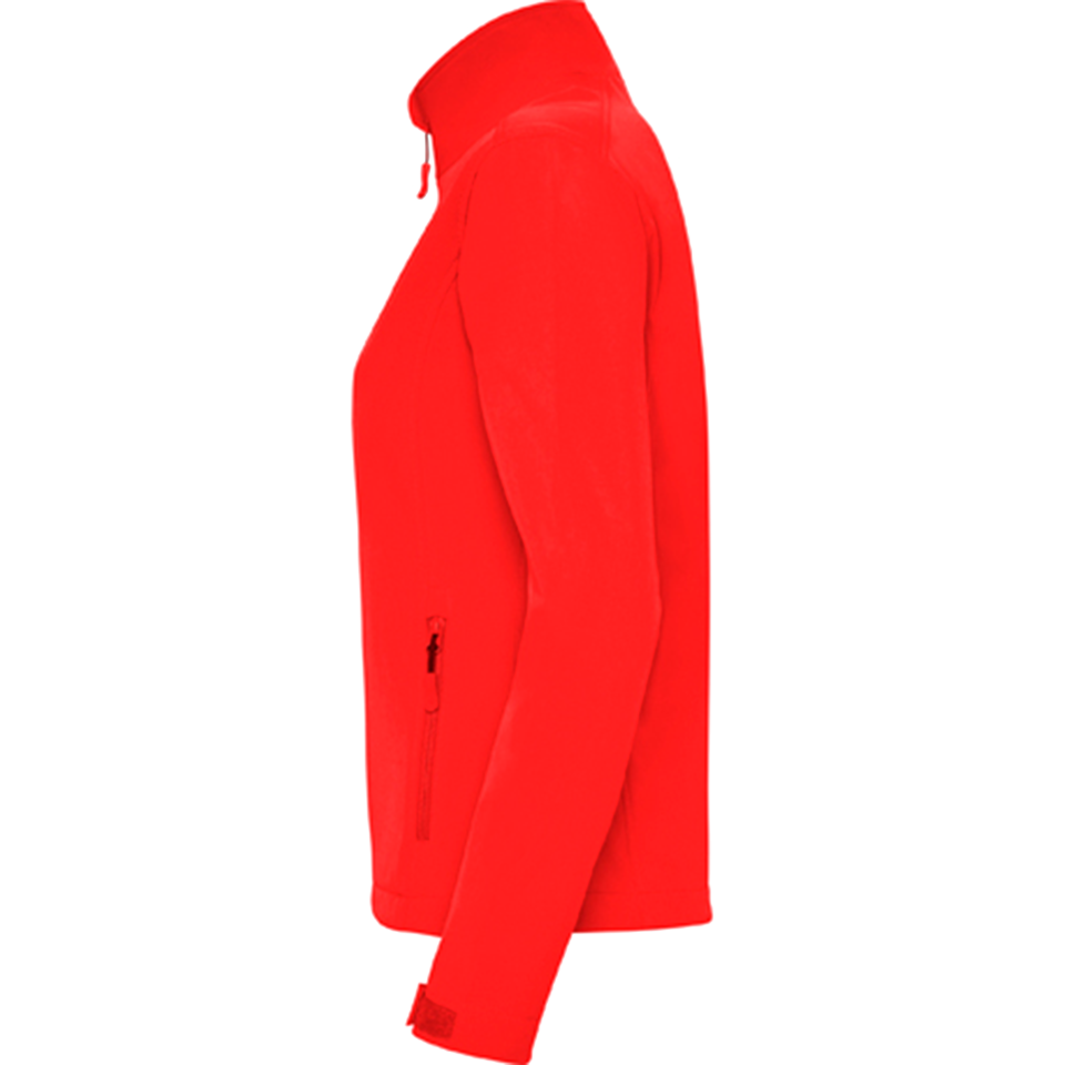 Softshell mujer 2 capas cremalleras al tono personalizado