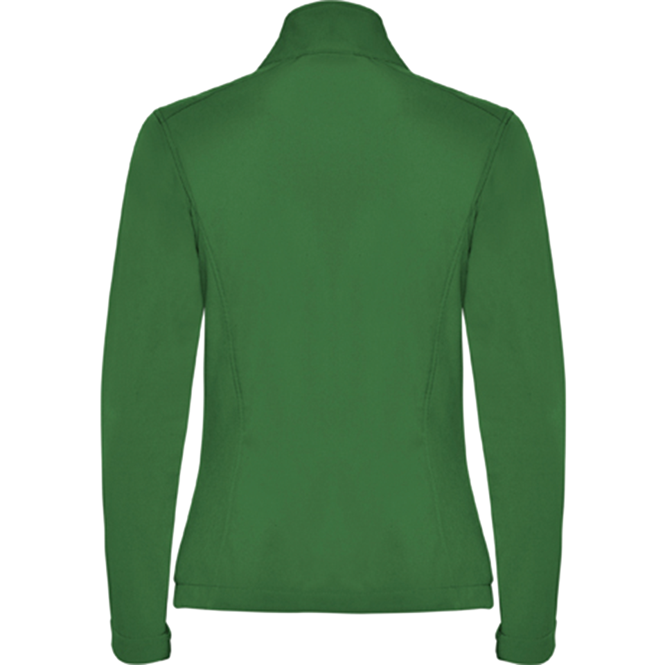 Softshell mujer 2 capas cremalleras al tono personalizado