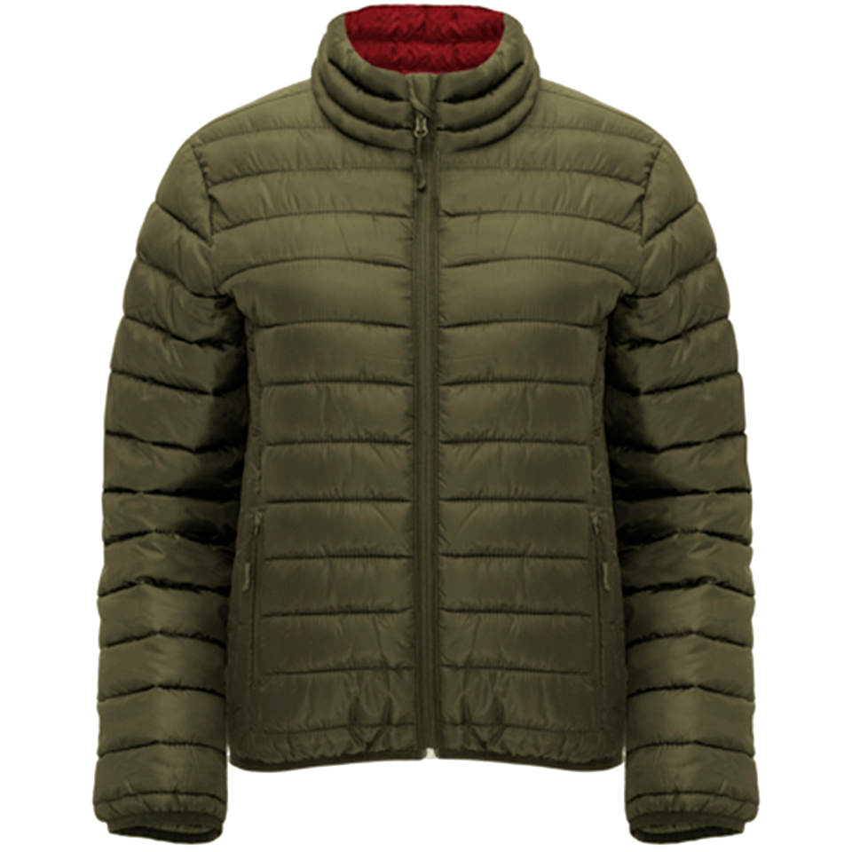 Chaqueta plumón de mujer personalizada