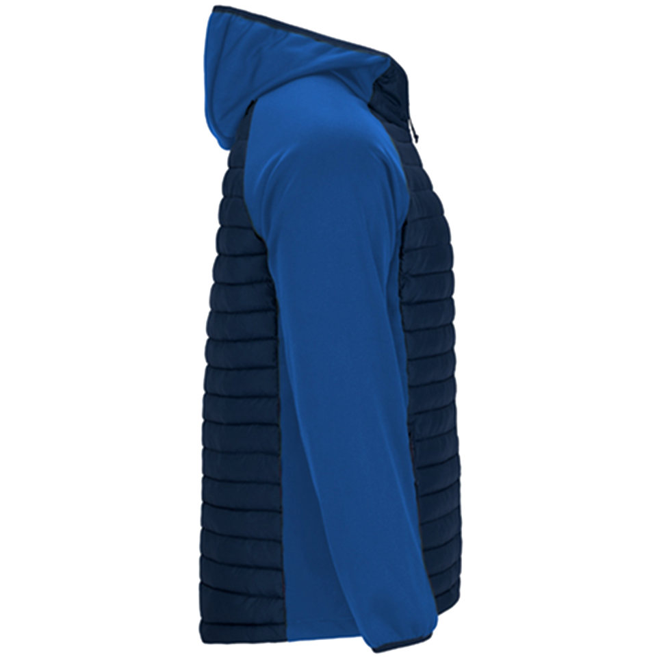 Chaqueta plumón bicolor personalizada