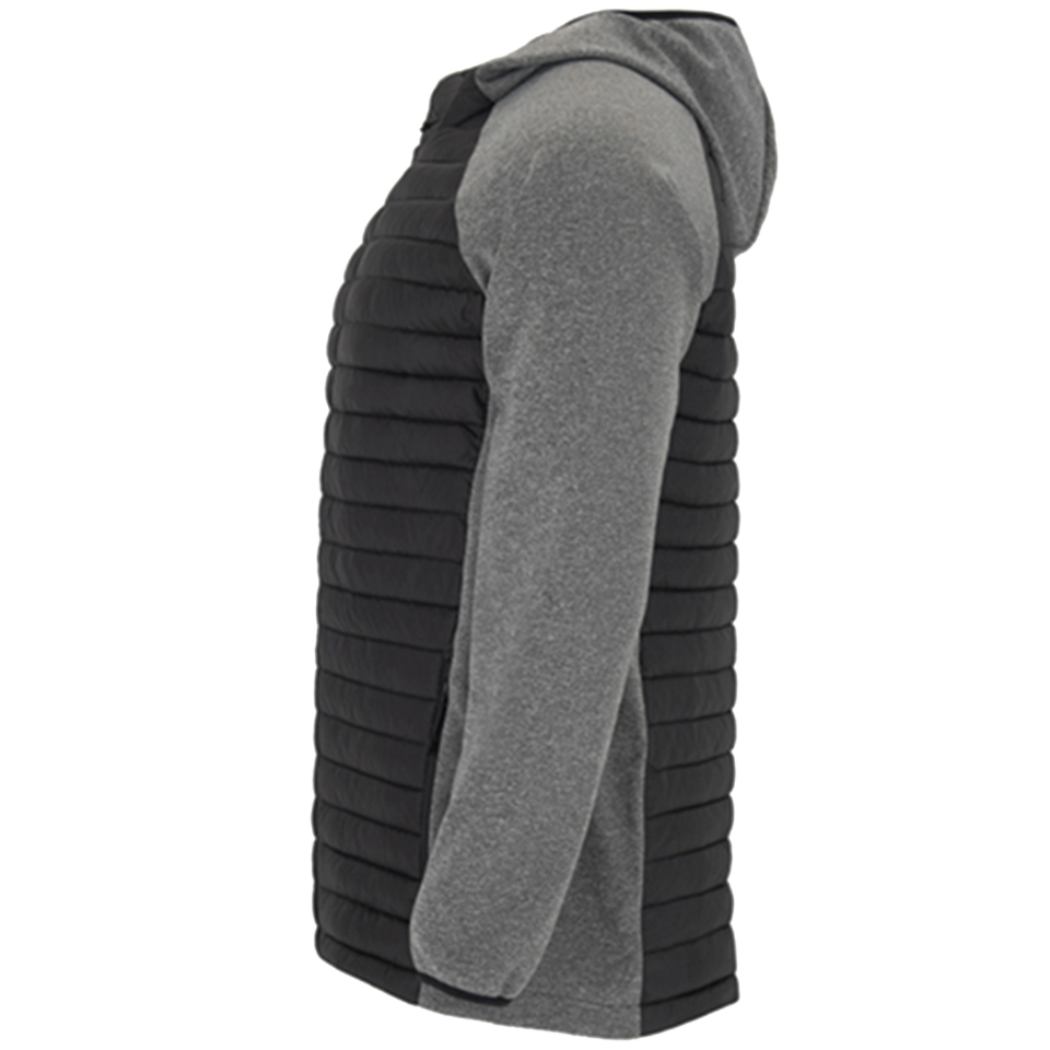 Chaqueta plumón bicolor personalizada