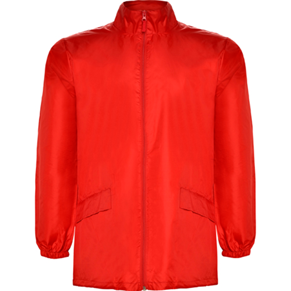 Chubasquero impermeable con capucha personalizada