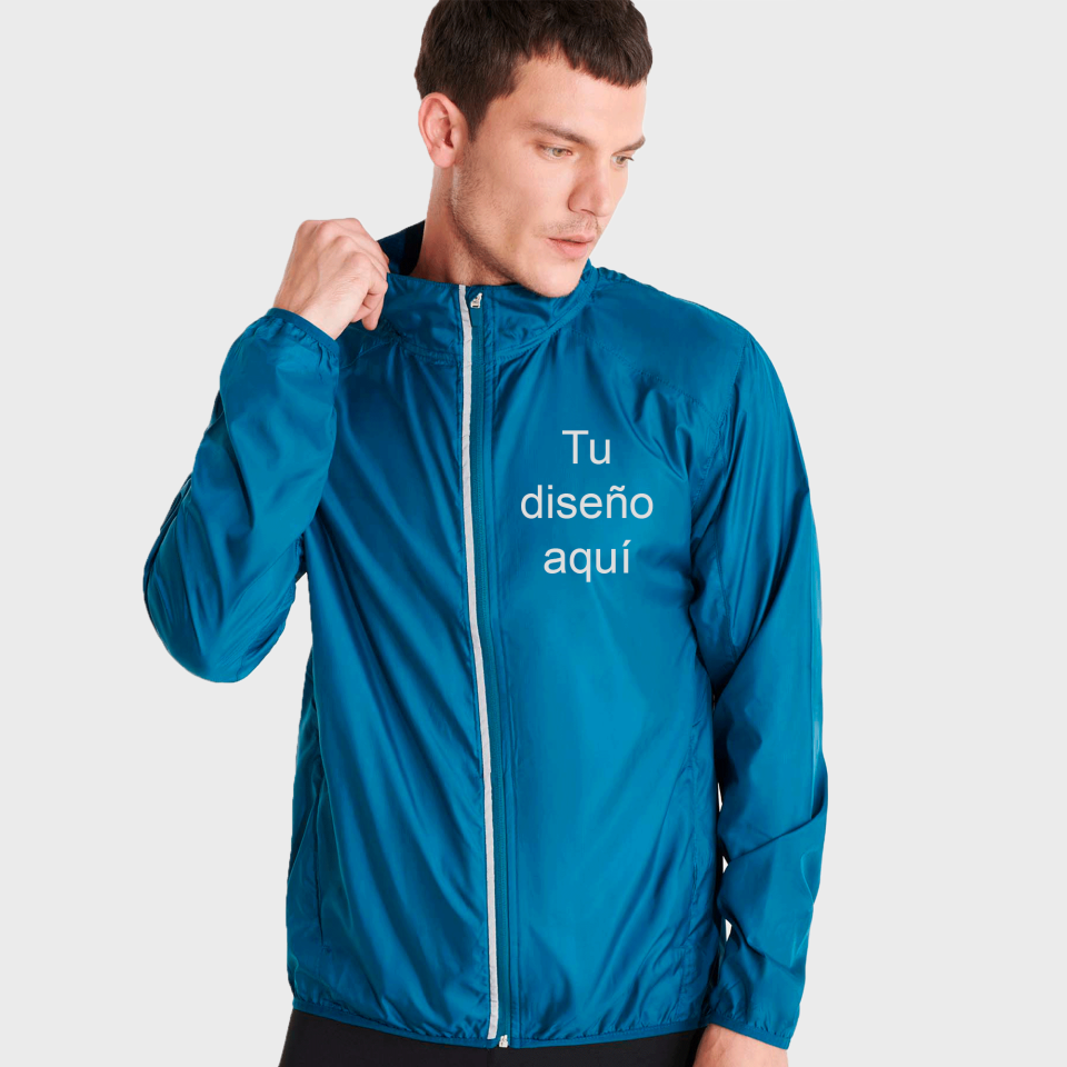 Cortavientos ligero personalizado