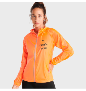 Cortavientos ligero mujer personalizado