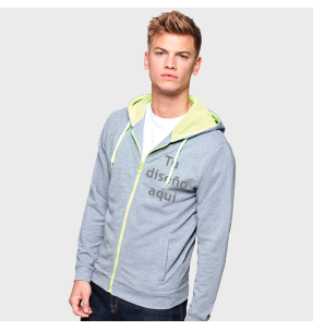 Sudadera con Capucha y Cremallera Completa