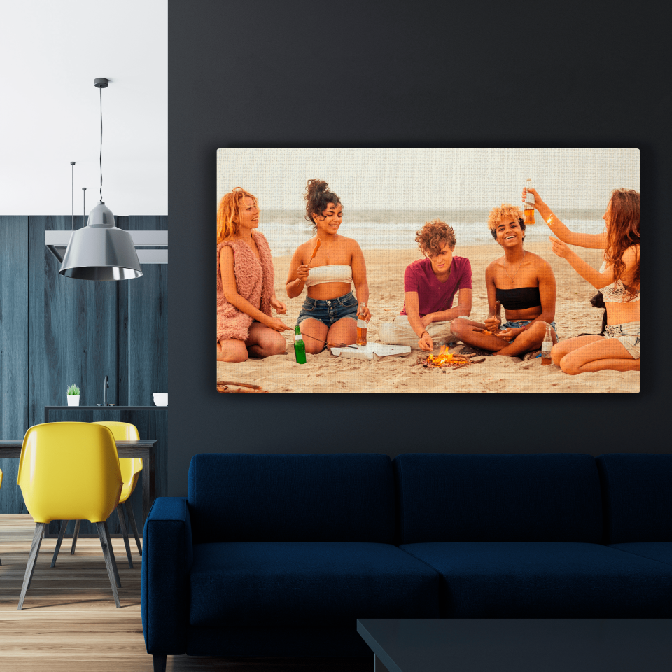 Lienzo 50x90 cm rectangular horizontal personalizado