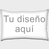 Cojín rectangular personalizado por delante
