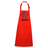 Delantal para San Valentín diseño kiss me personalizable