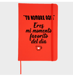 Bloc de notas para San Valentín diseño momento favorito personalizable