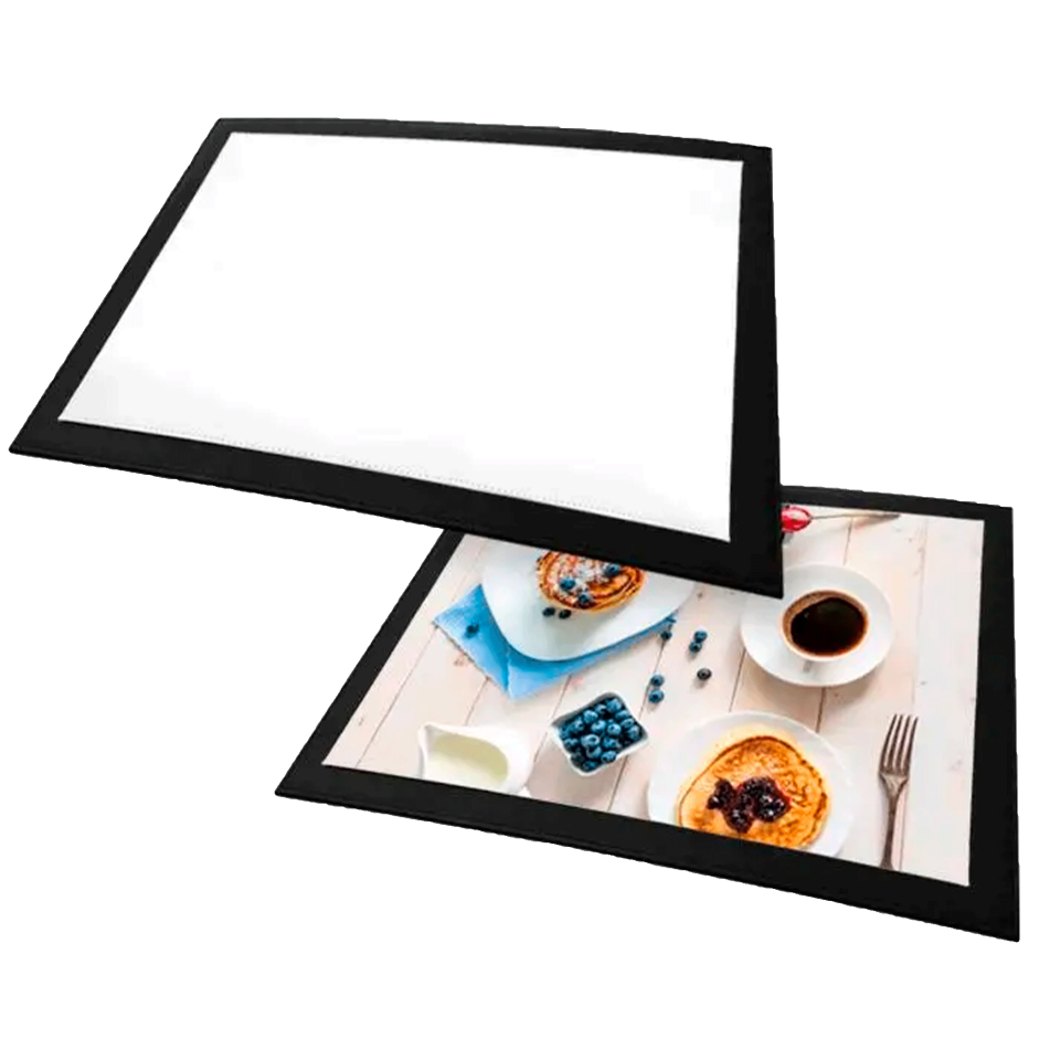 Mantel individual símil piel personalizable