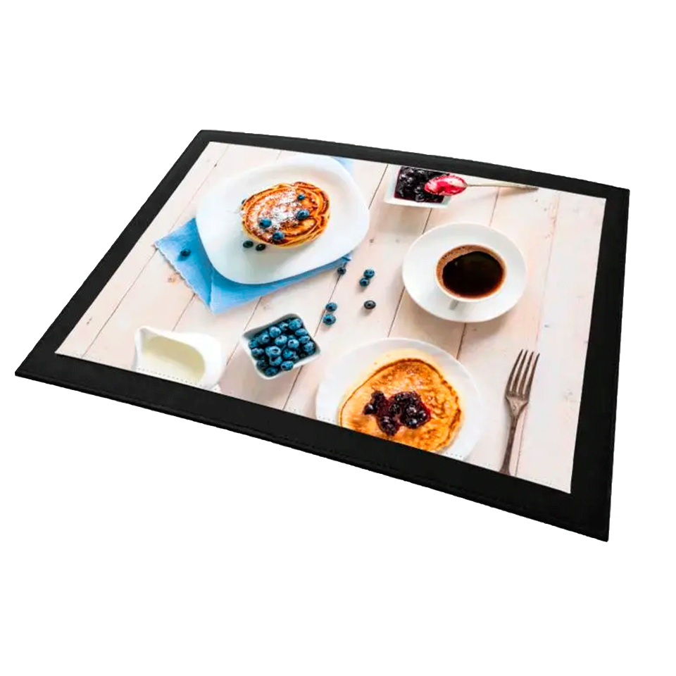 Mantel individual símil piel personalizable