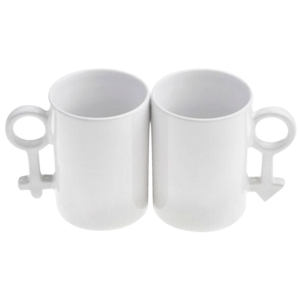 Taza de cerámica parejas personalizable