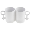 Taza de cerámica parejas personalizable