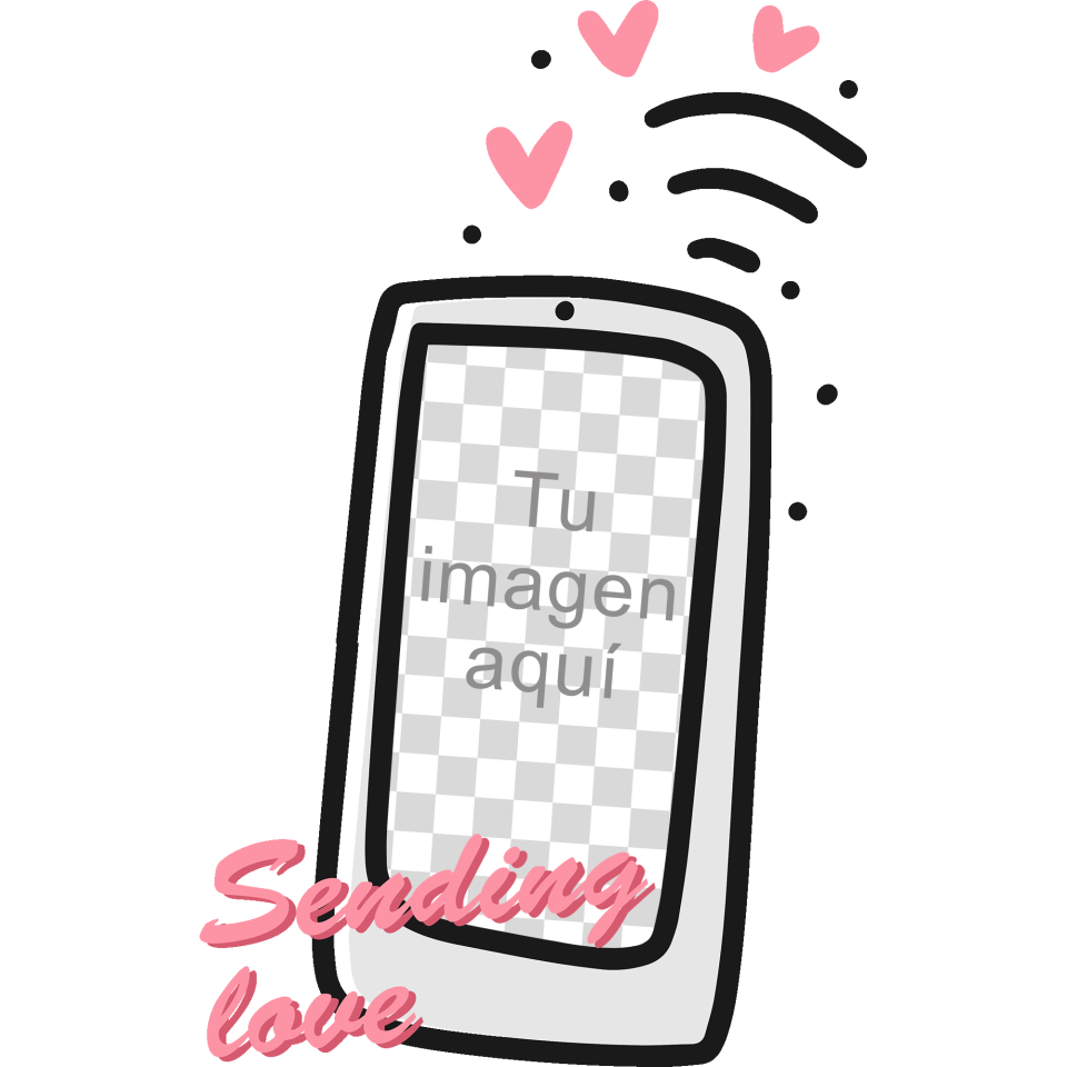 Camiseta mujer para San Valentín diseño sending love  personalizable