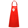 Delantal para San Valentín diseño perfect match personalizable
