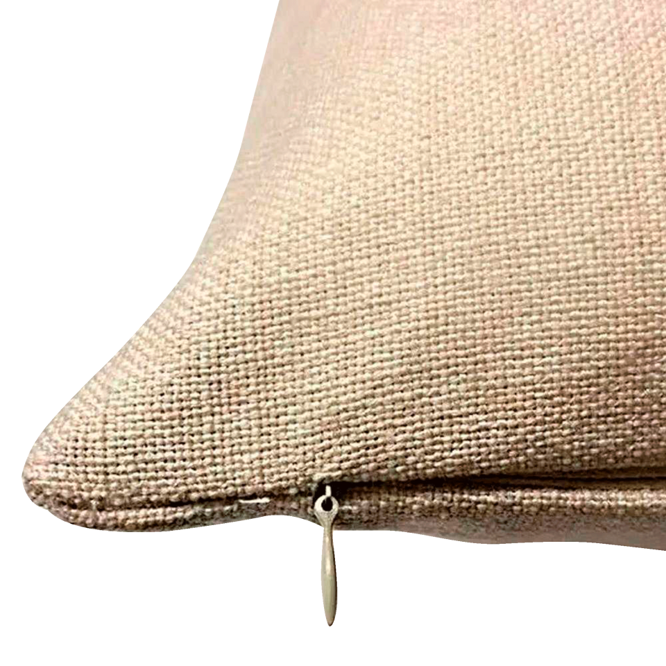 Cojín lino personalizado ambas caras