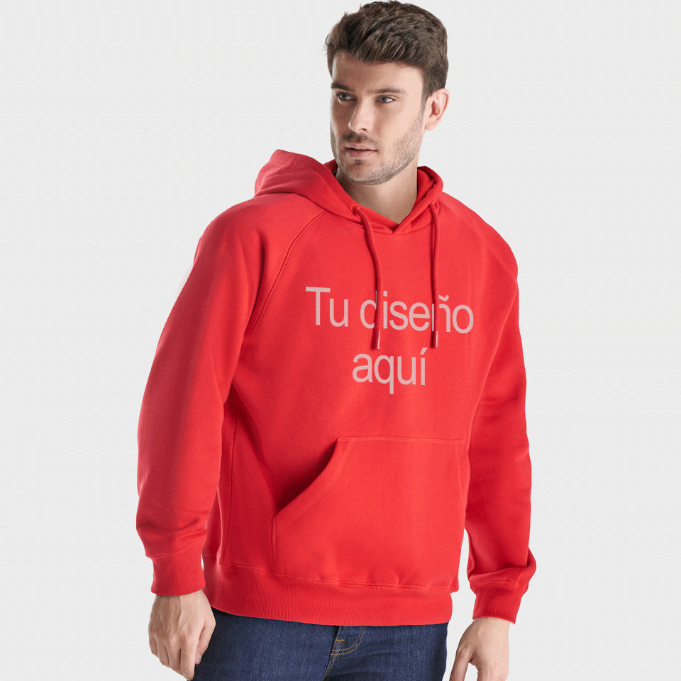 Sudadera de felpa ecológica personalizada