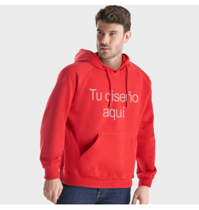 Sudadera de felpa ecológica personalizada