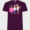 Camiseta unisex para el día de la mujer diseño Amigas