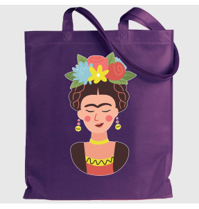 Tote bag para el día de la mujer diseño Frida