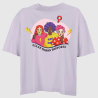 Camiseta oversize mujer para el día de la mujer diseño Ellas Harán Historia