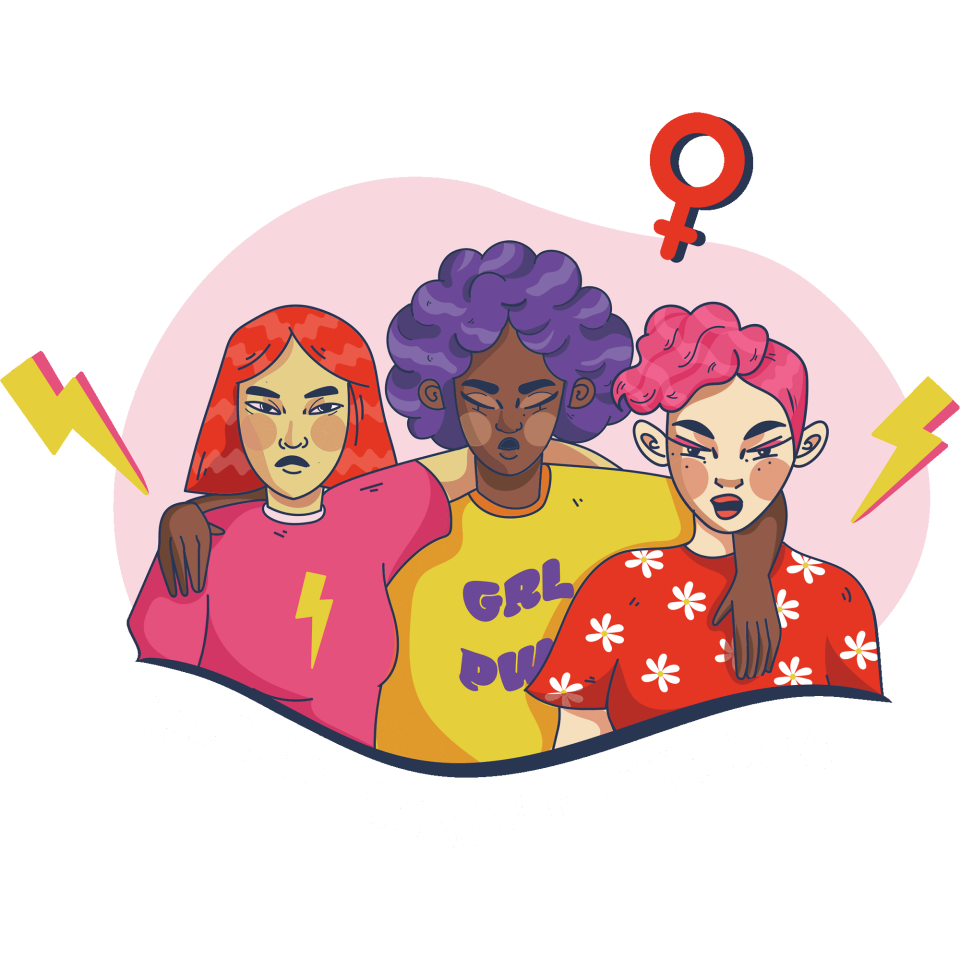 Gorra para el día de la mujer diseño Ellas Harán Historia