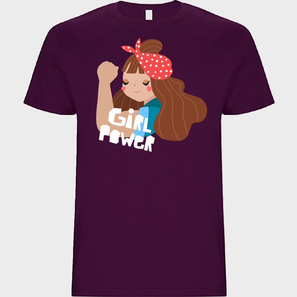 Camiseta unisex para el día de la mujer diseño Girl Power