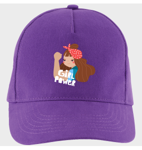 Gorra para el día de la mujer diseño Girl Power