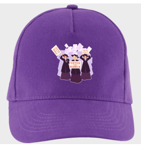 Gorra para el día de la mujer diseño Vote