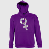 Sudadera con capucha para el día de la mujer diseño Flores