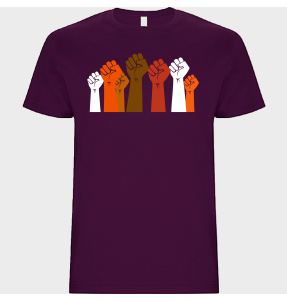 Camiseta unisex para el día de la mujer diseño Puños