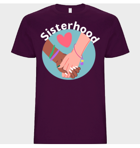 Camiseta unisex para el día de la mujer diseño Sisterhood
