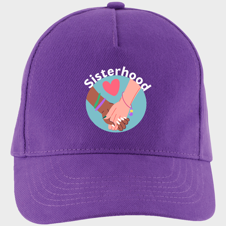 Gorra para el día de la mujer diseño Sisterhood
