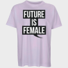Camiseta oversize hombre para el día de la mujer diseño Future Is Female