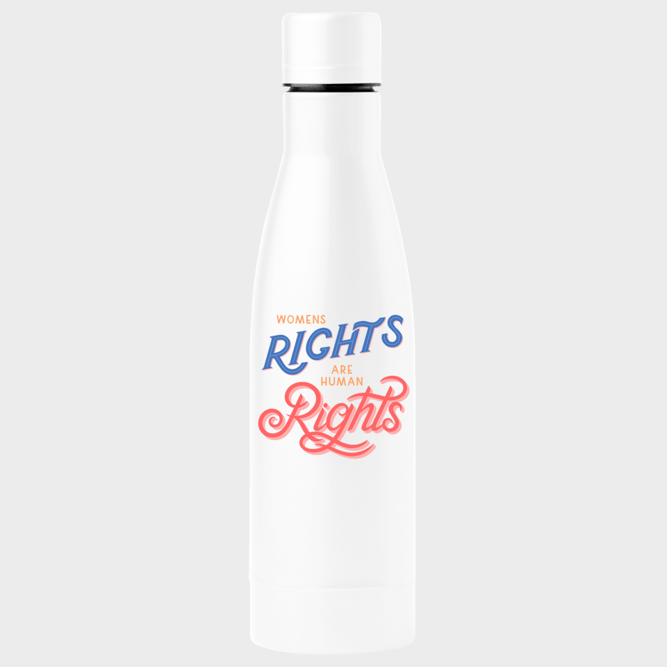 Bidón termo para el día de la mujer diseño Womens Rigths