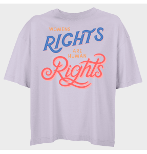 Camiseta oversize mujer para el día de la mujer diseño Womens Rights