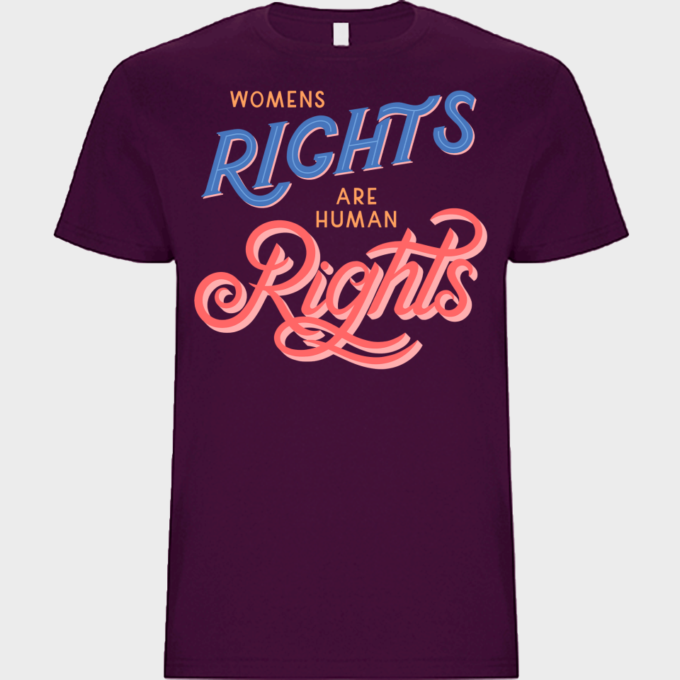 Camiseta unisex para el día de la mujer diseño Womens Rights