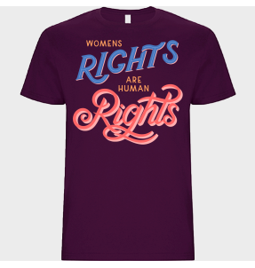 Camiseta unisex para el día de la mujer diseño Womens Rights