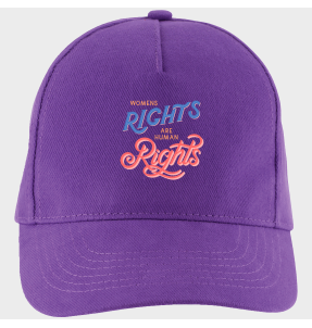 Gorra para el día de la mujer diseño Womens Rights